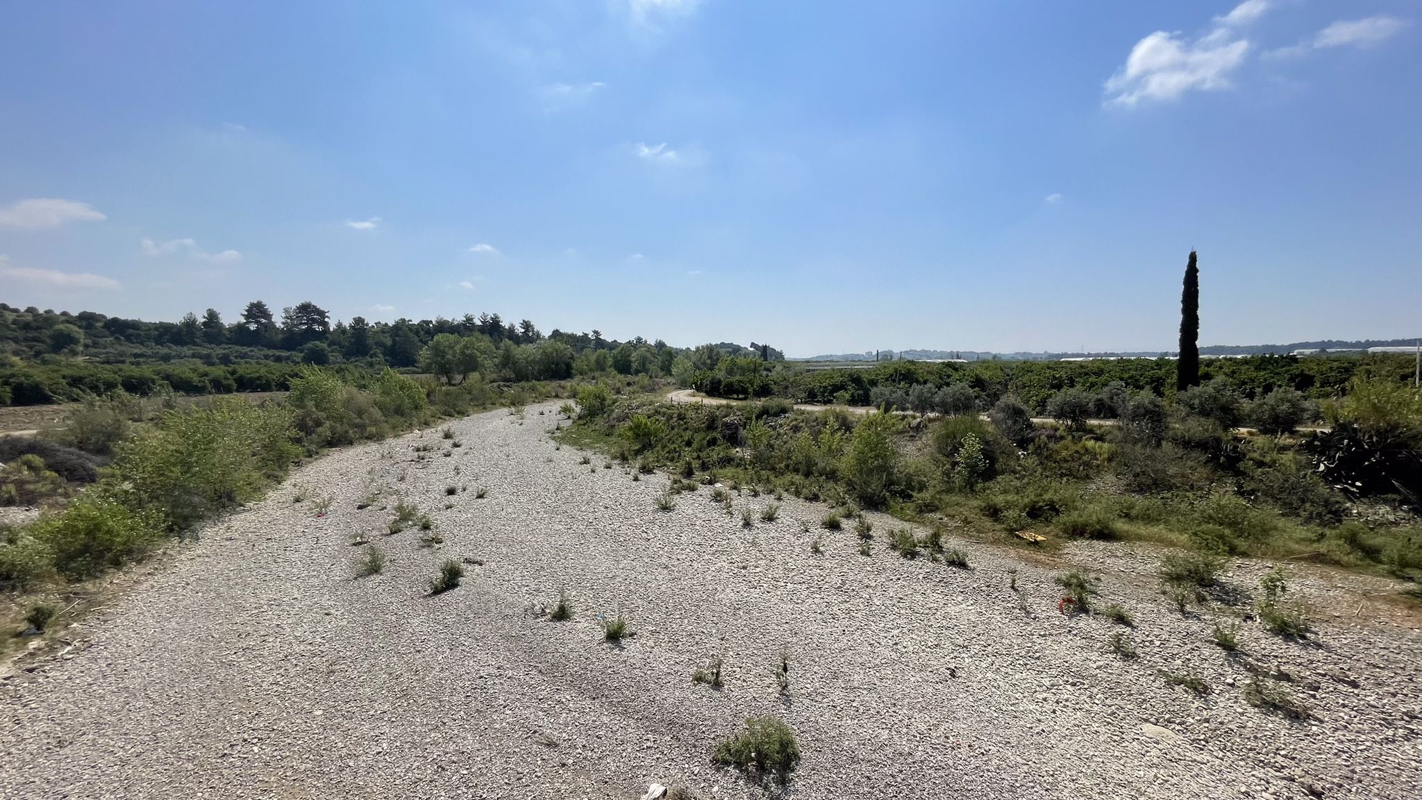 no water in April