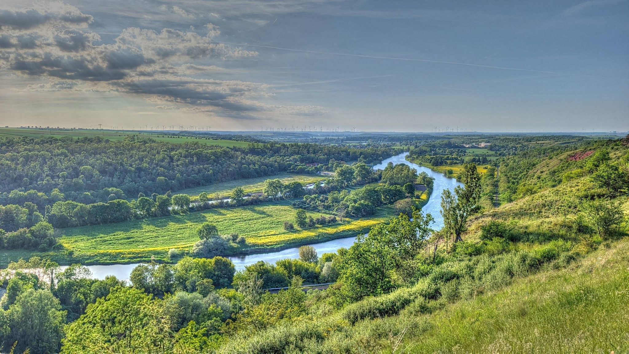 die Aussicht ist super hier oben