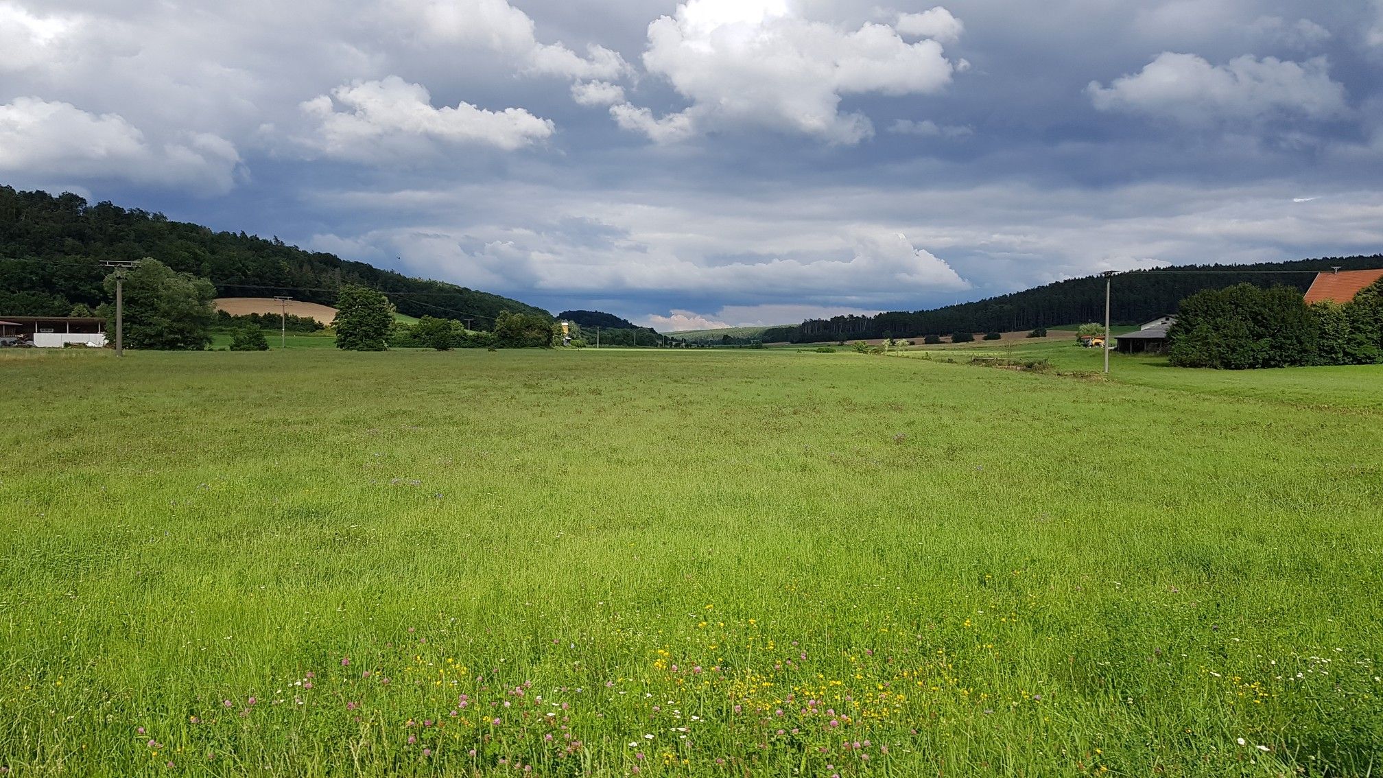 Aurachtal - von Überschwemmung nichts mehr zu sehen