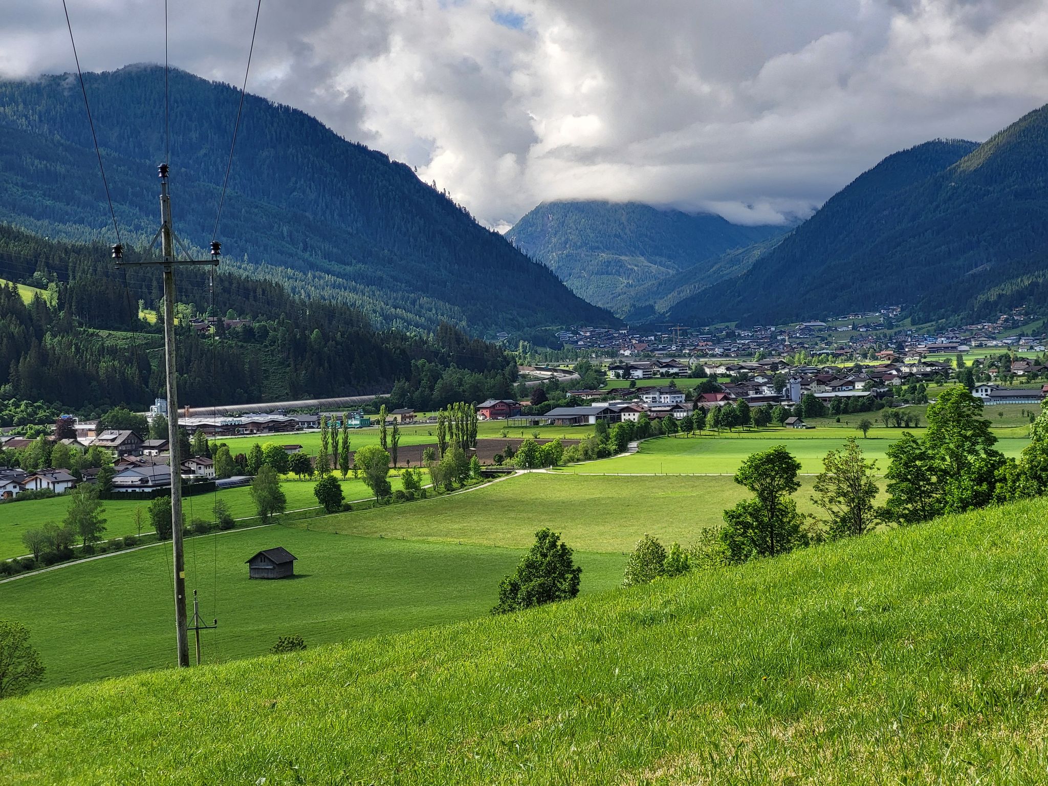 Blick auf Altenmarkt im Pongau