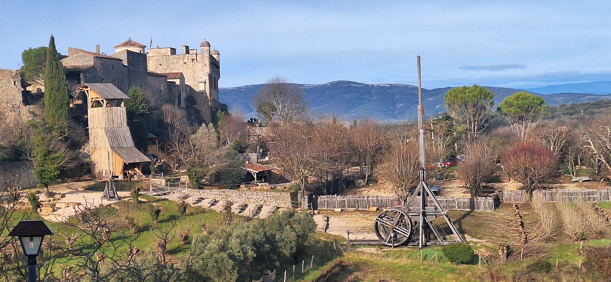 Labastide-de-Virac, Parc médiéval.