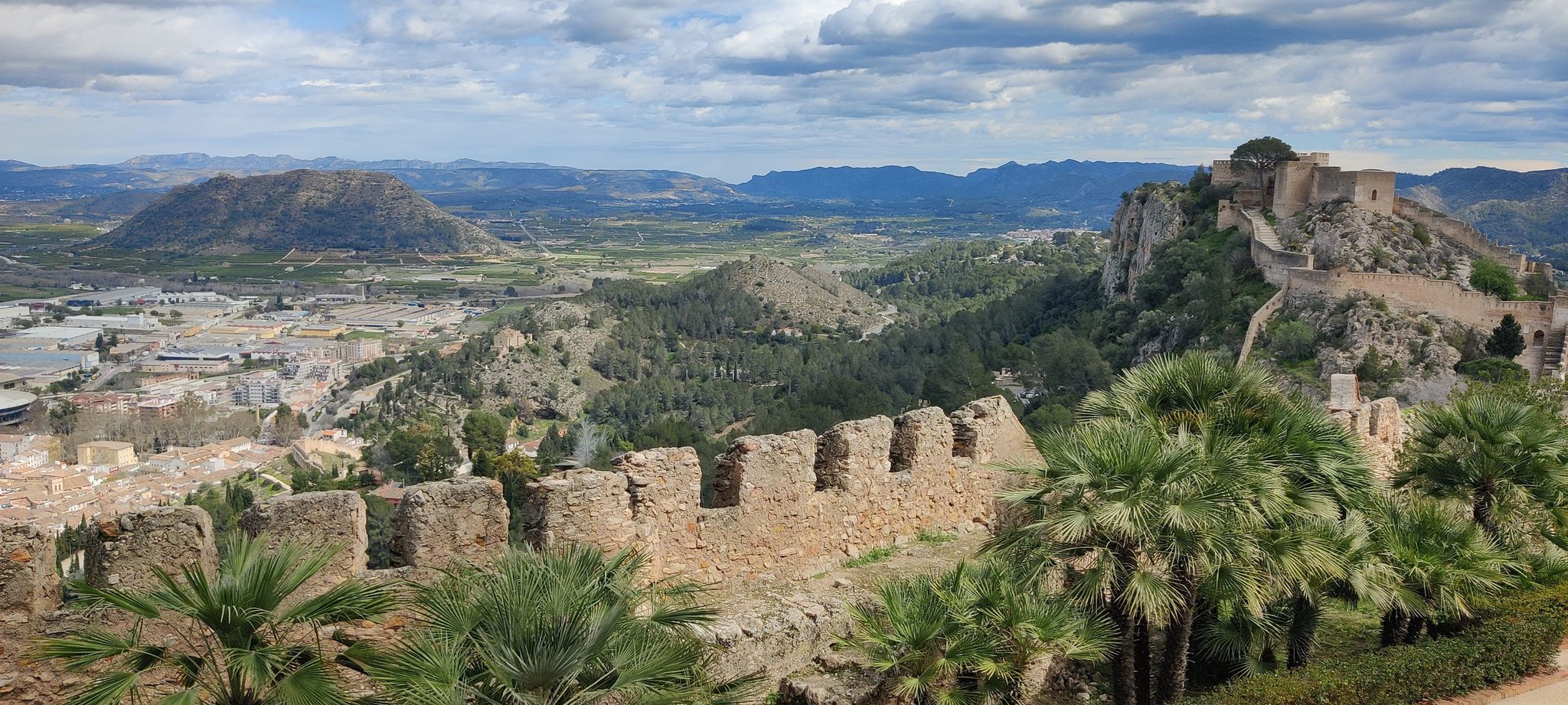Burganlage von Xativa