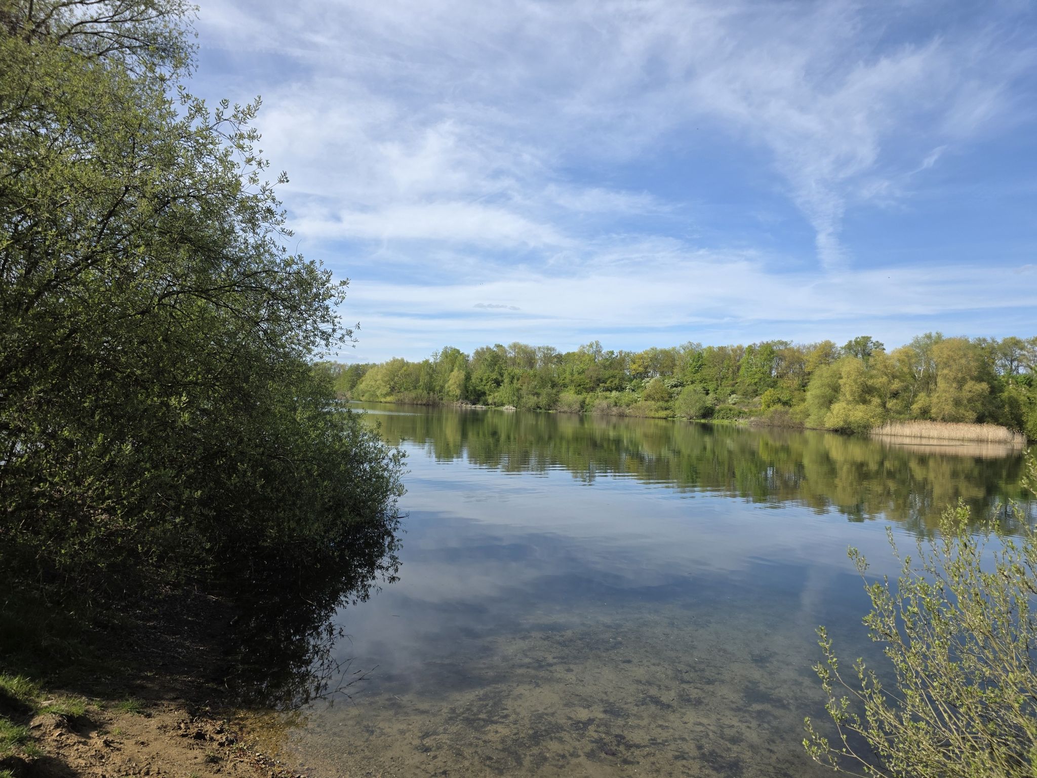 Blick auf den Eixer See