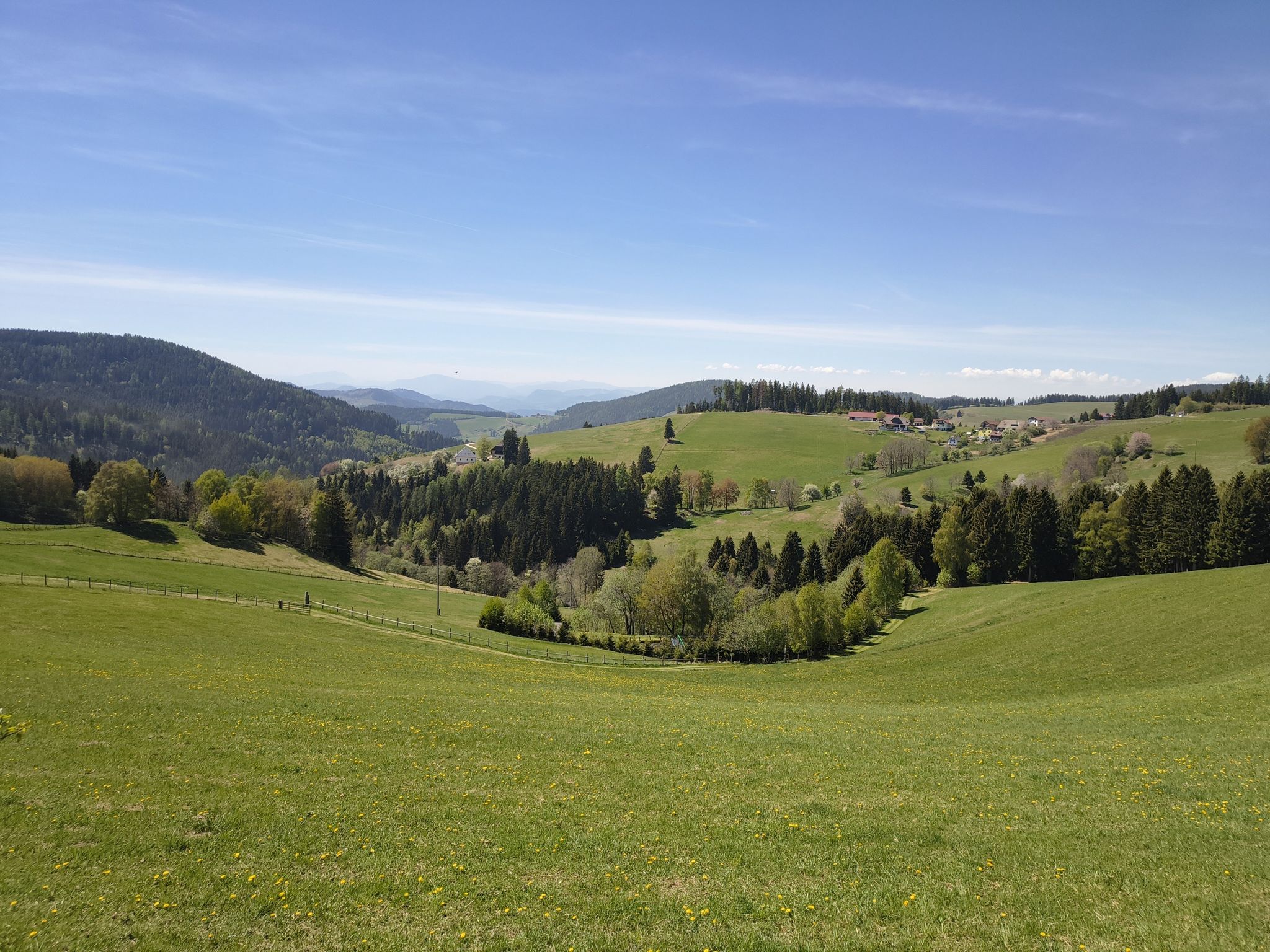 Diex - Blick nach Westen