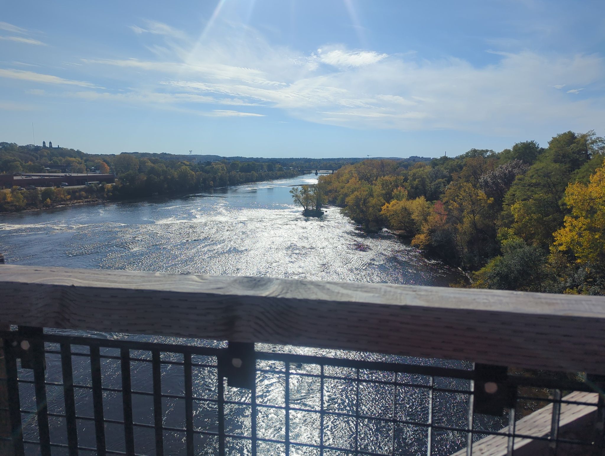 looking south from bridge number 3