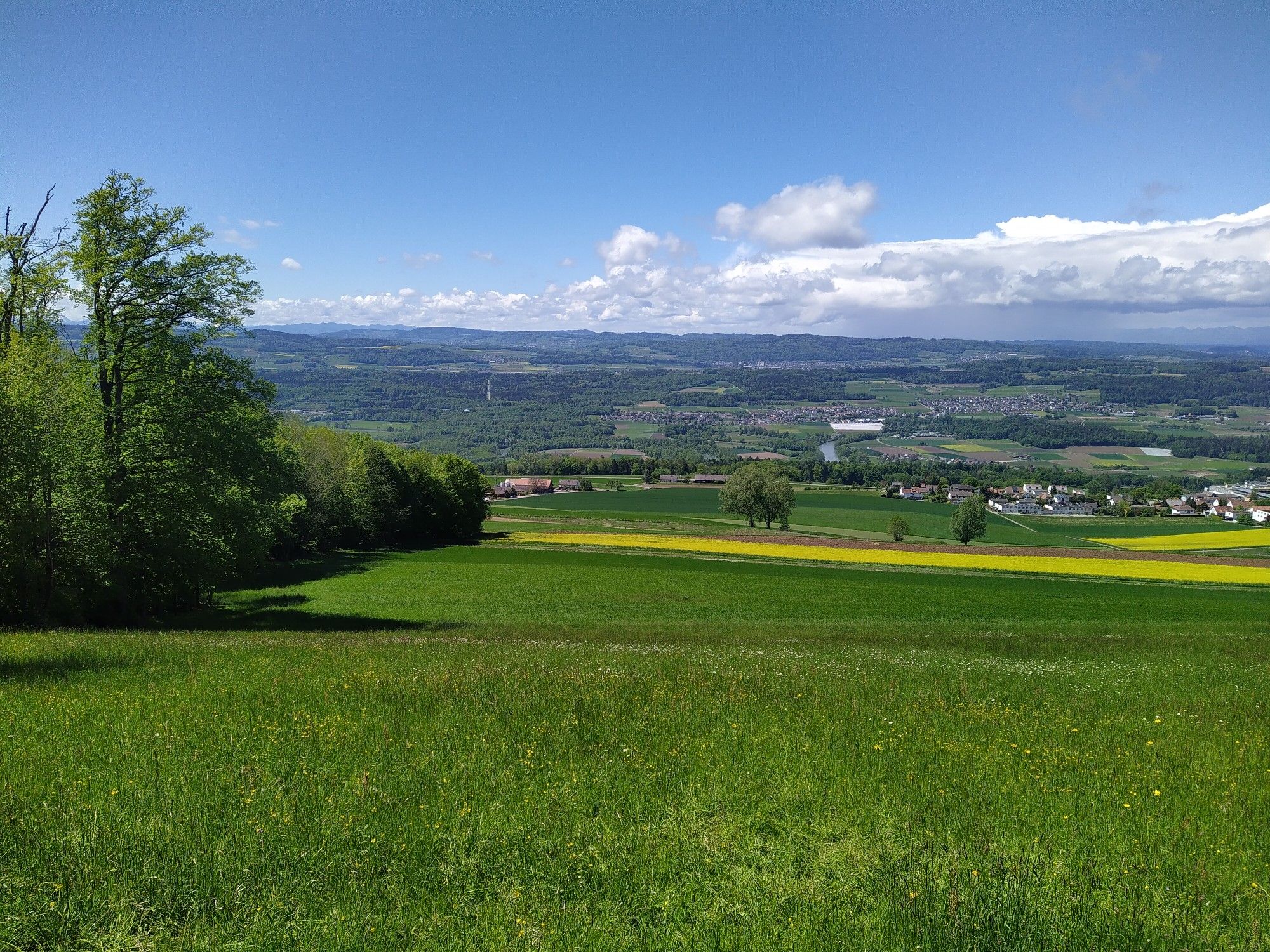 Aussicht ob Hasenberg beim Heinrichsbrunnen
