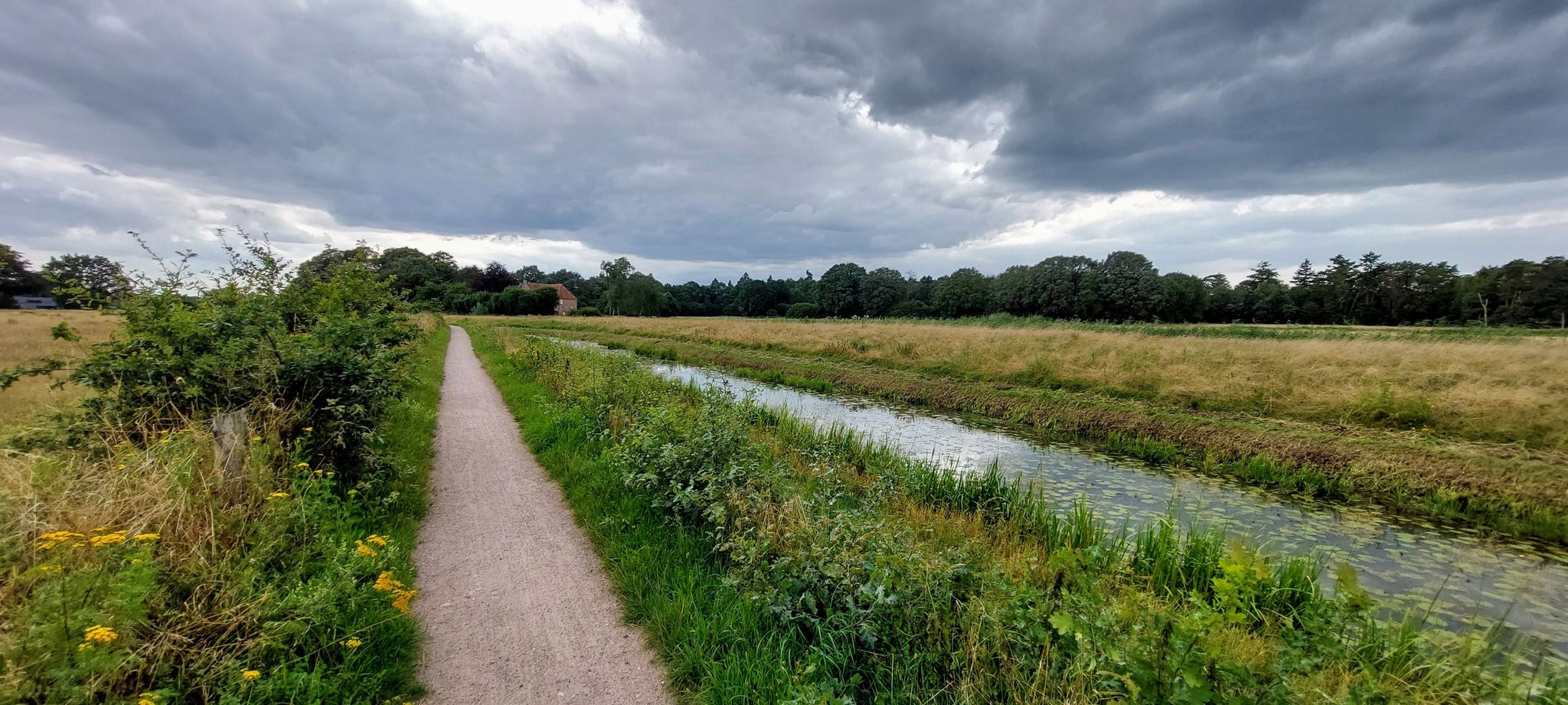 Mooi strak gravelpad
