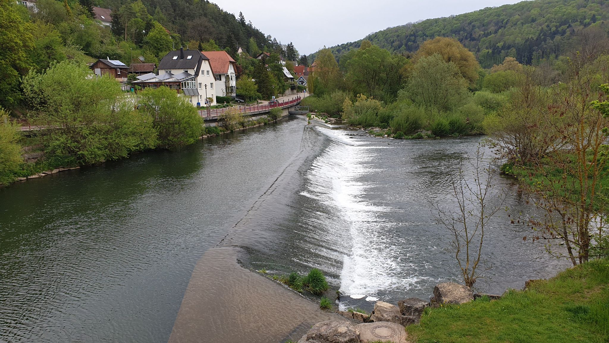 Wehr in Mühlen am Neckar