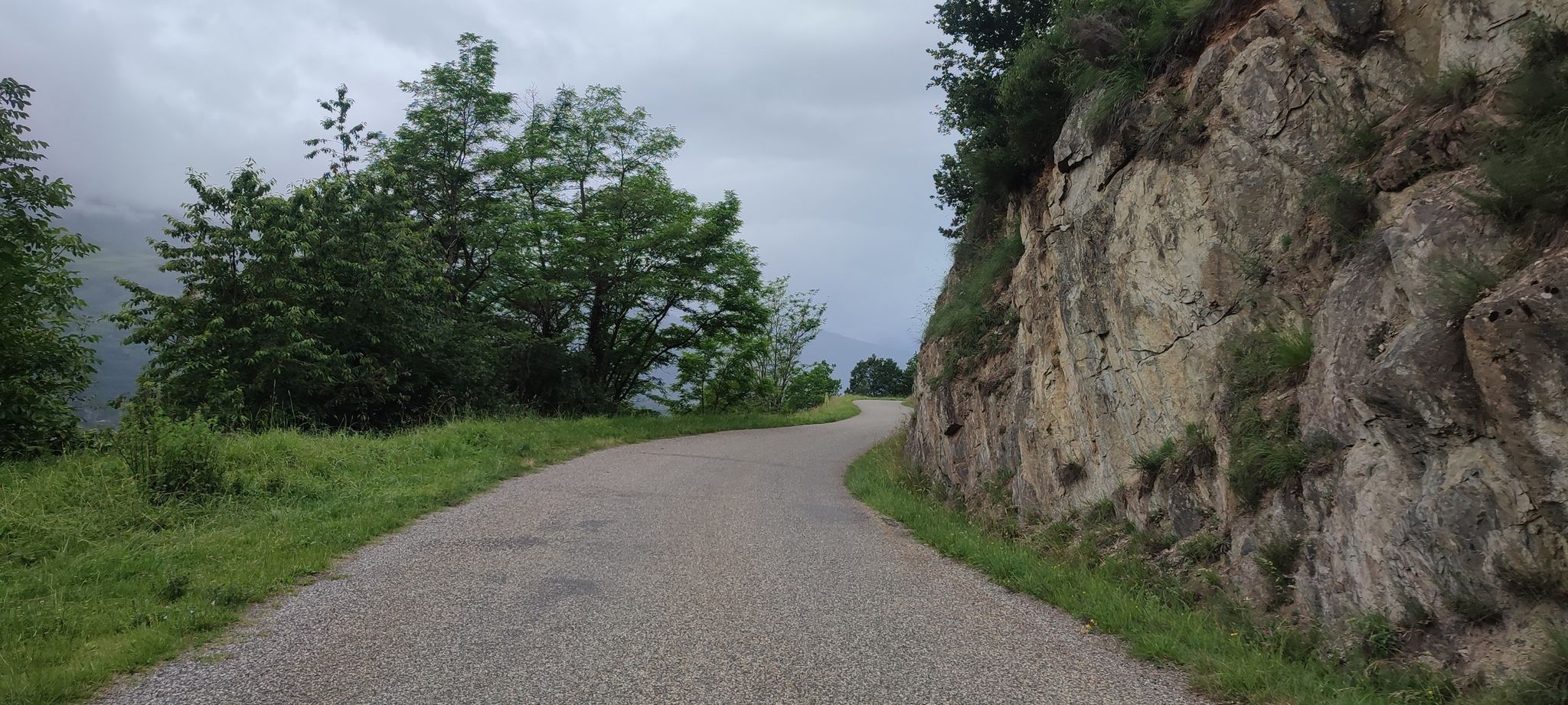 wellige D20, Route de Corniches, mit auf und ab