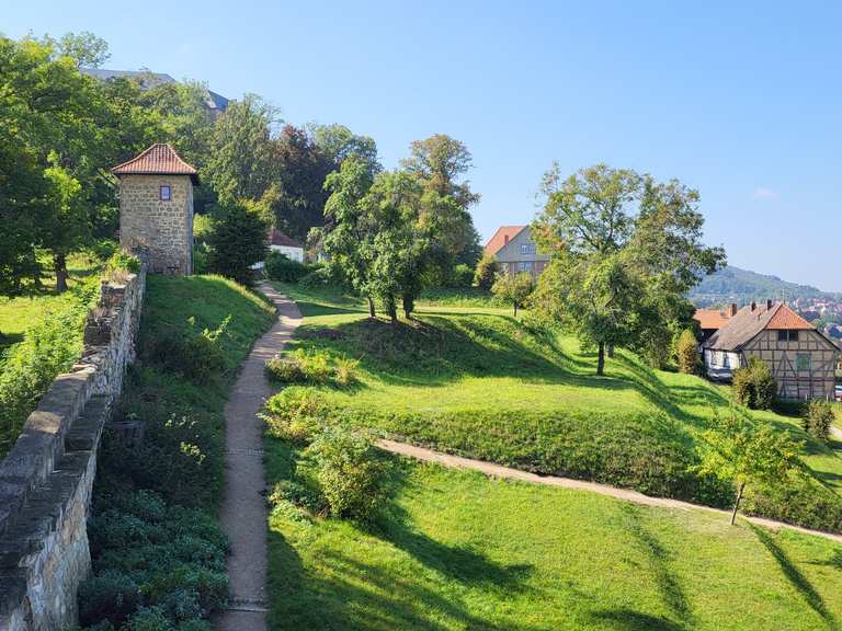 🌞Teufelsmauer👹 Barocke Gärten⛲ Ziegenkopf⛰️🥾 🔁von Blankenburg (Harz