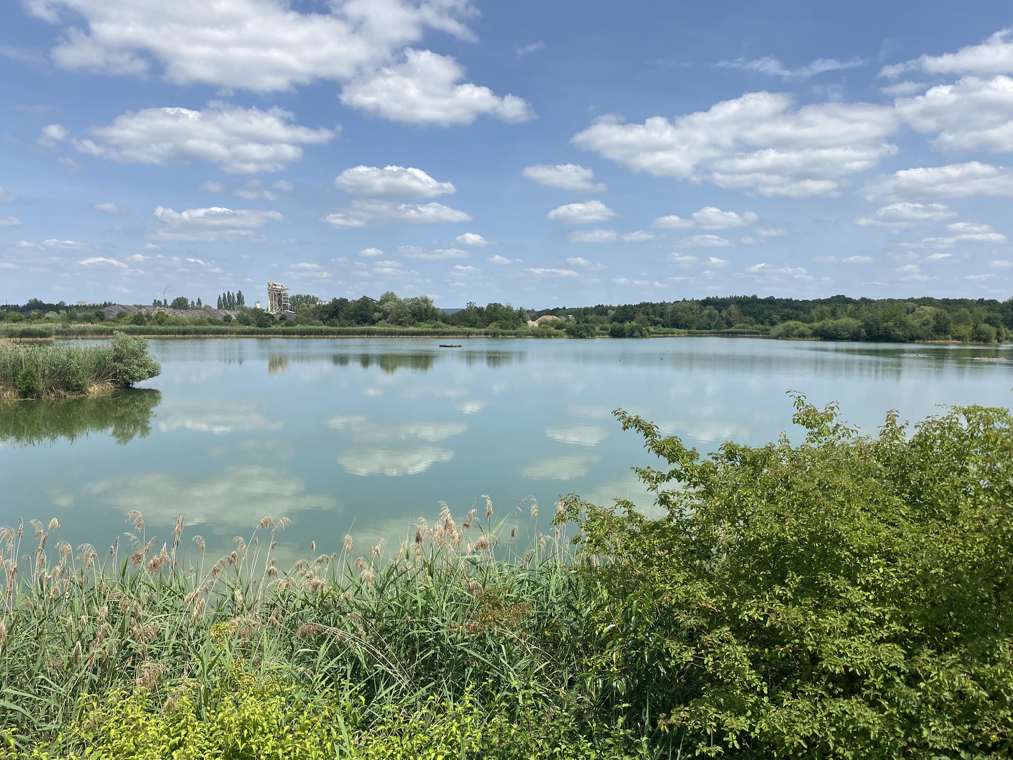 der Sauerstücksee von der Aussichtsplattform