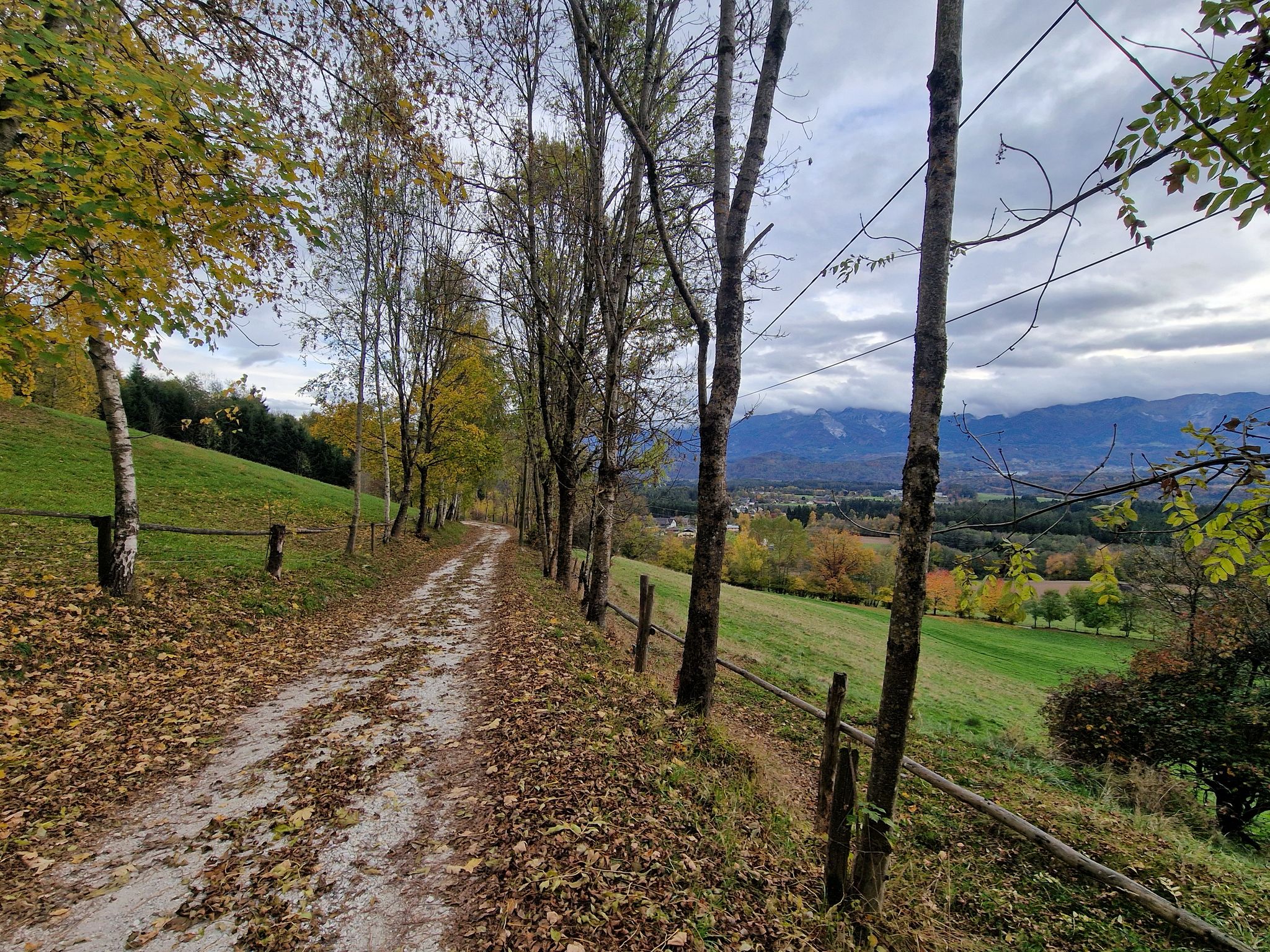 Wegstrecke nach Ragain