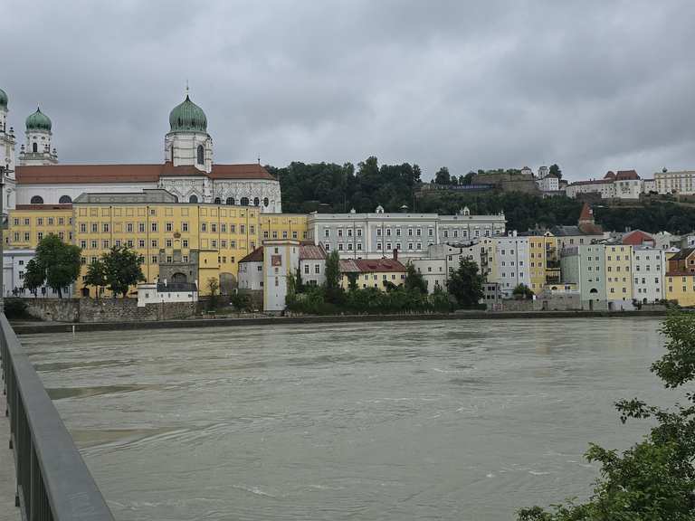 Passau und drei Flüsse Eck Inn, Donau und Ils | Wanderung | Komoot