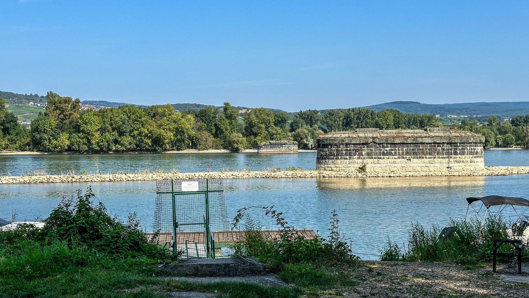 Hindenburgbrücke Ruine