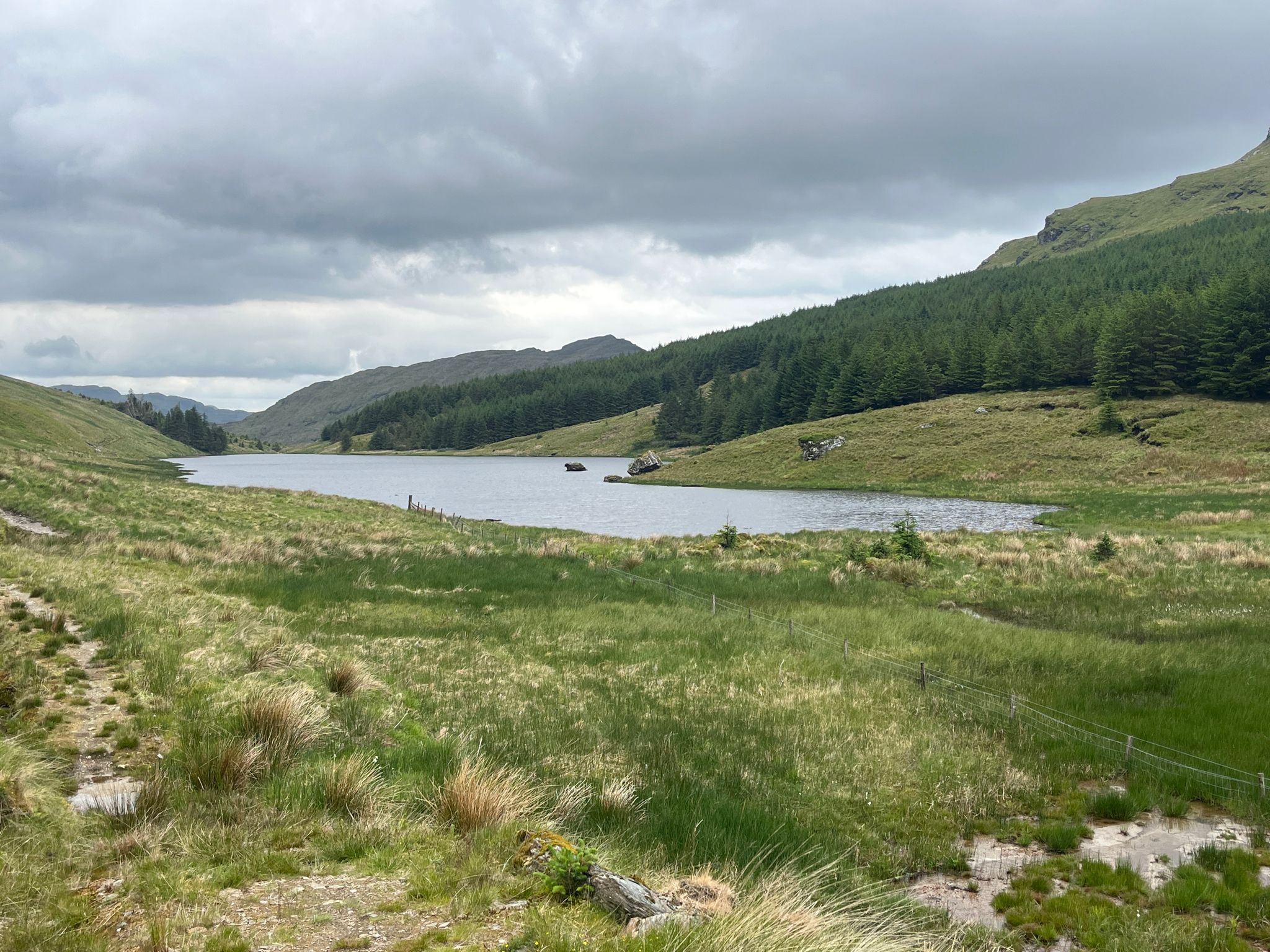 Curra Lochain, looking eastward