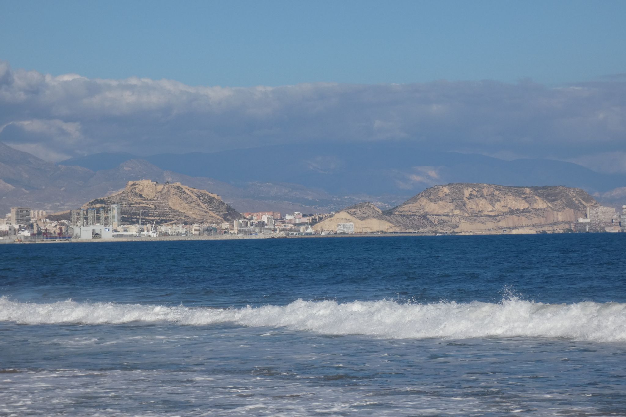 Blick auf Alicante
