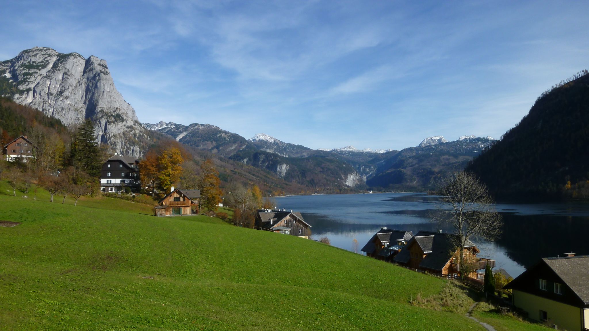 Blick auf den Grundlsee