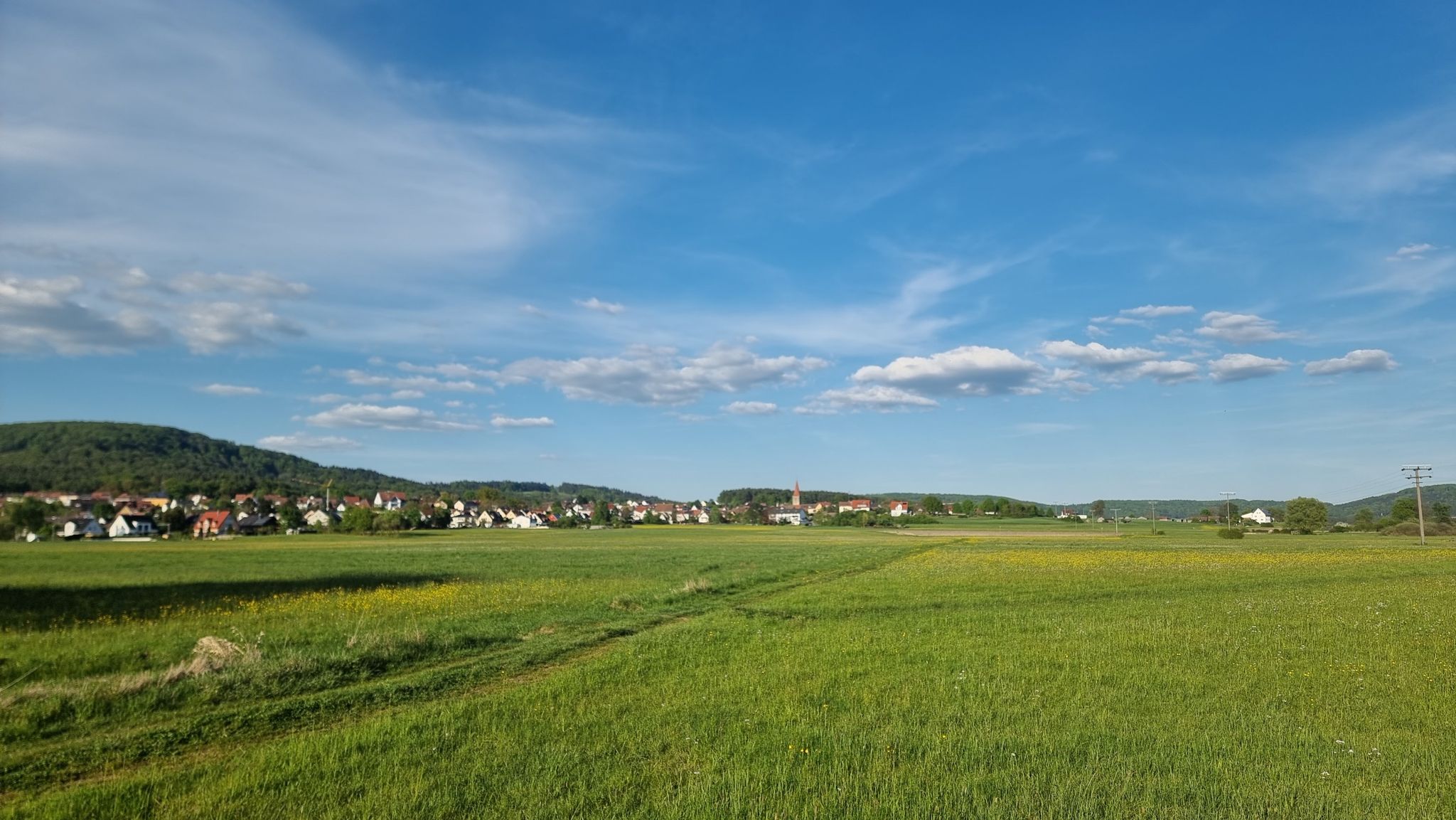 Blick auf Leinburg