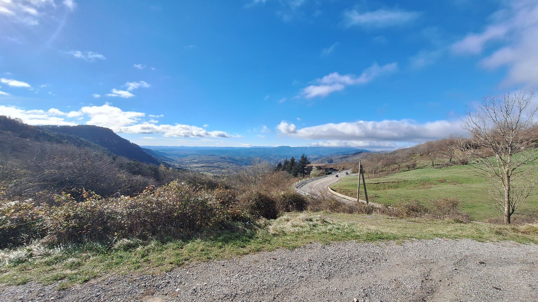 Col de l'Escrinet, vue Sud
