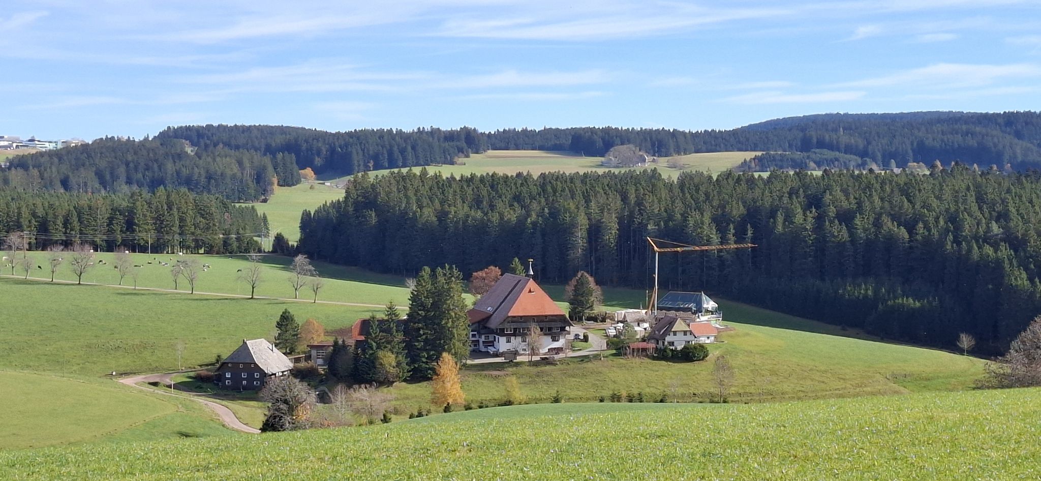 Blick auf den Fallerhof