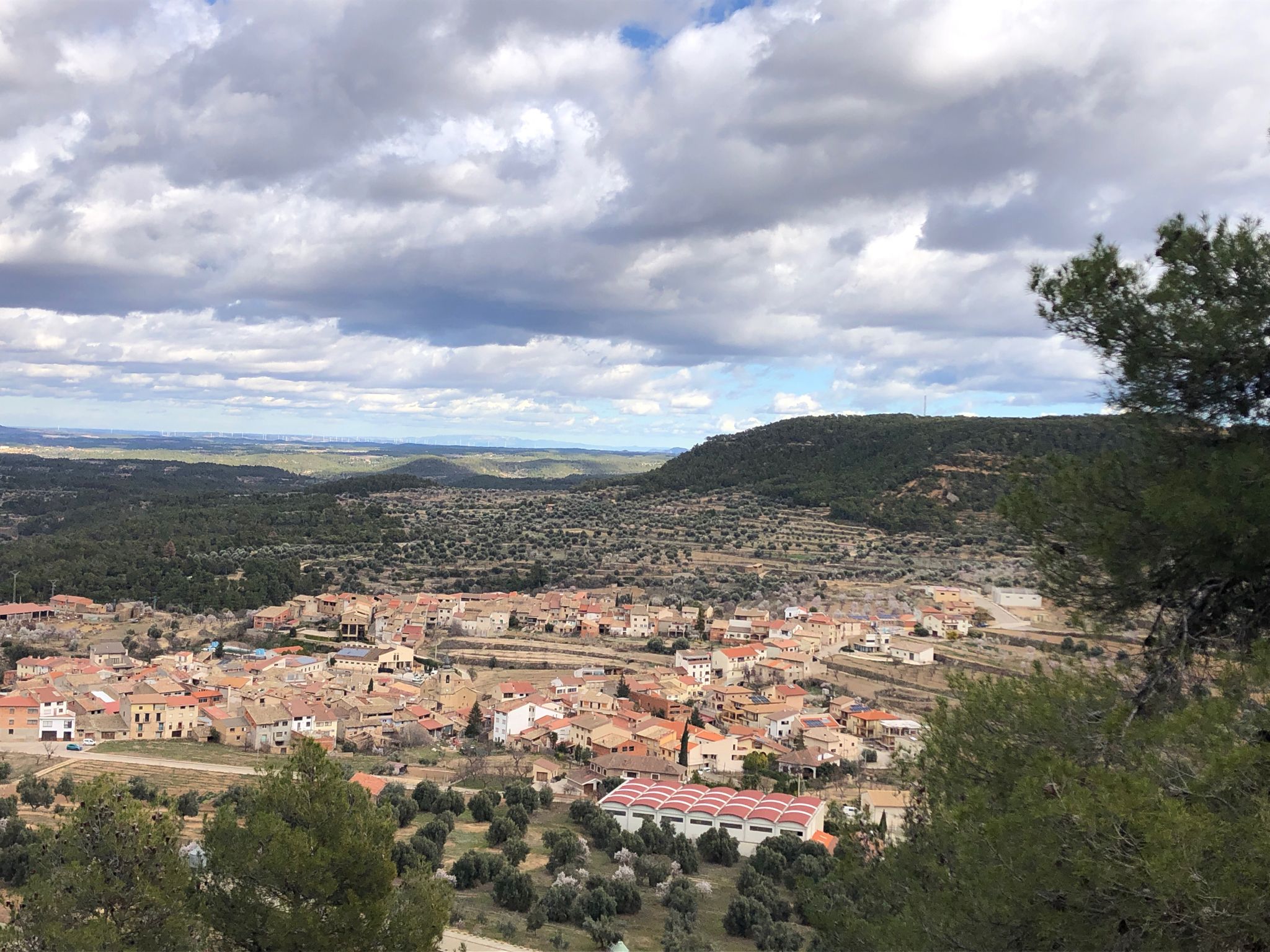 Vista de la Portellada