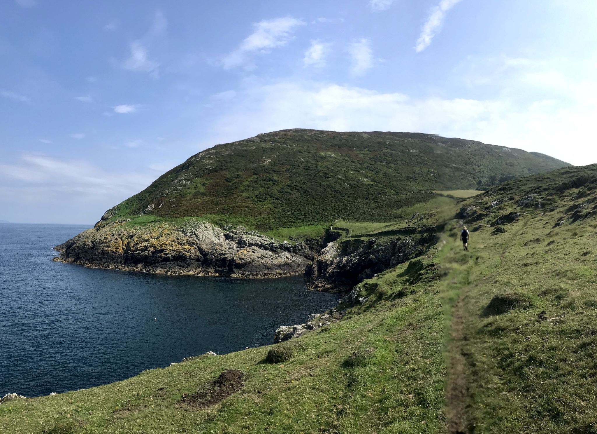 Beautiful scenery on the way round the island.