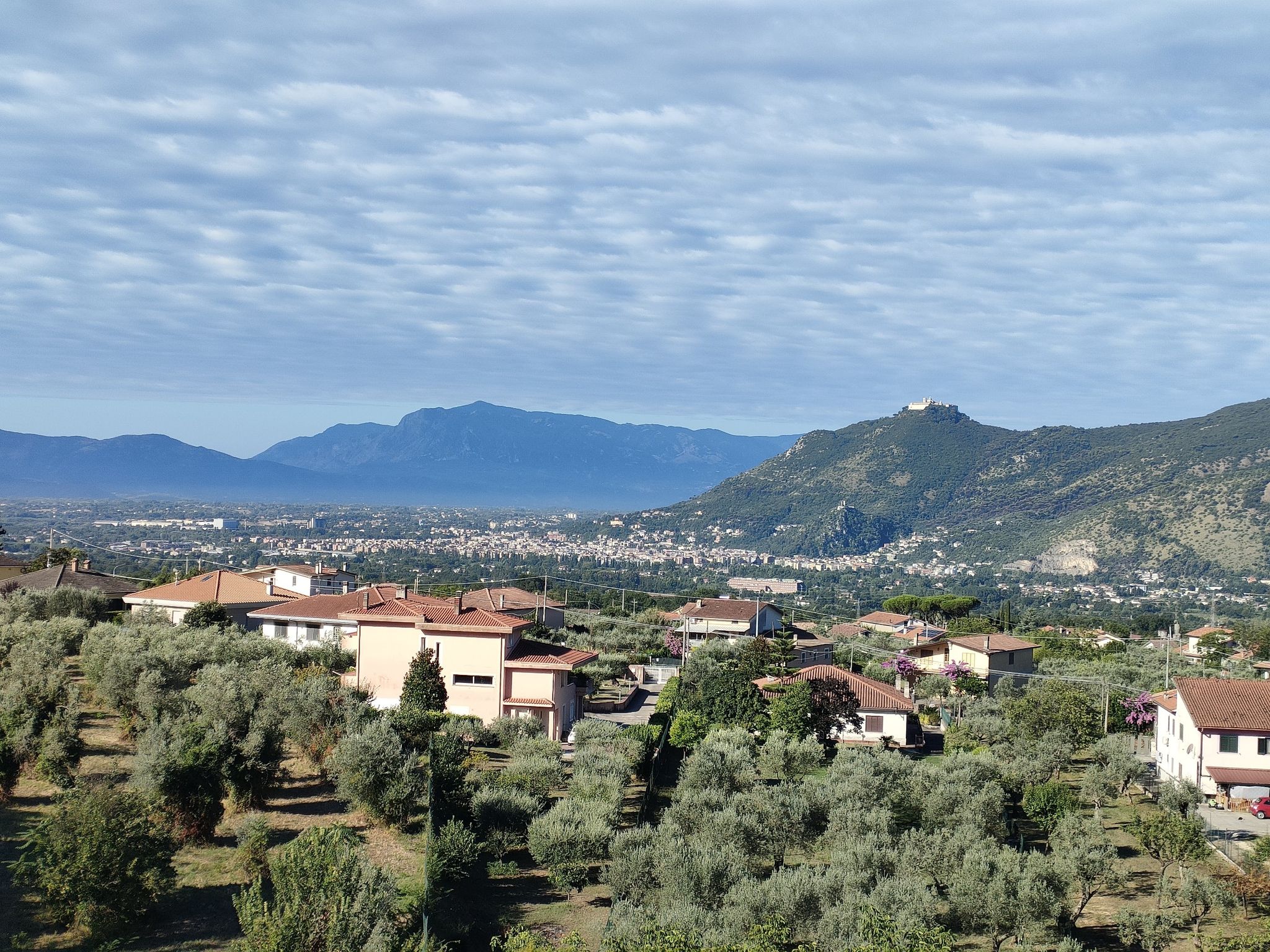 Cassino, vista dalla strada per Valle rotonda :-)