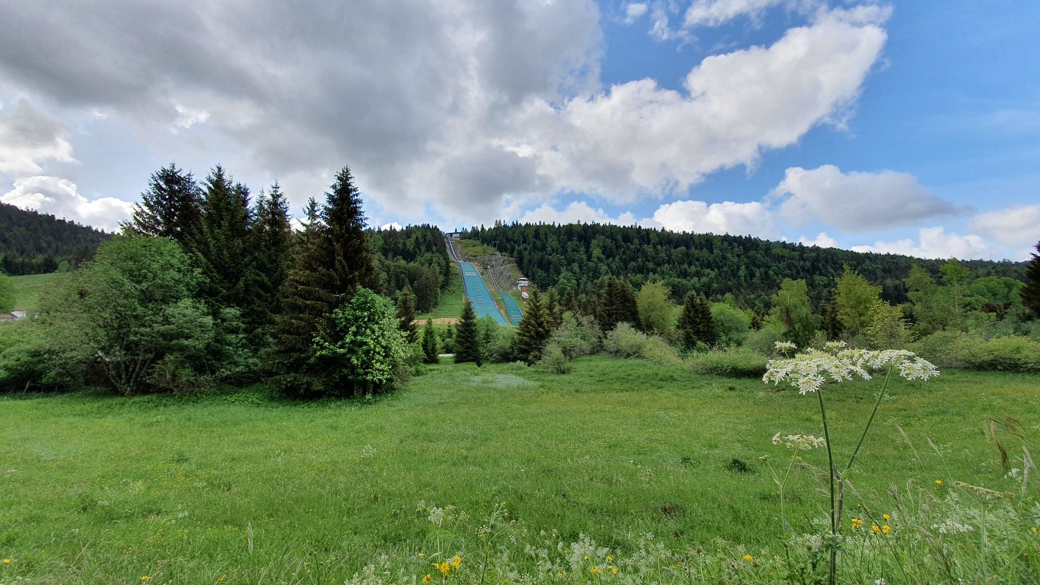 Tremplin de ski