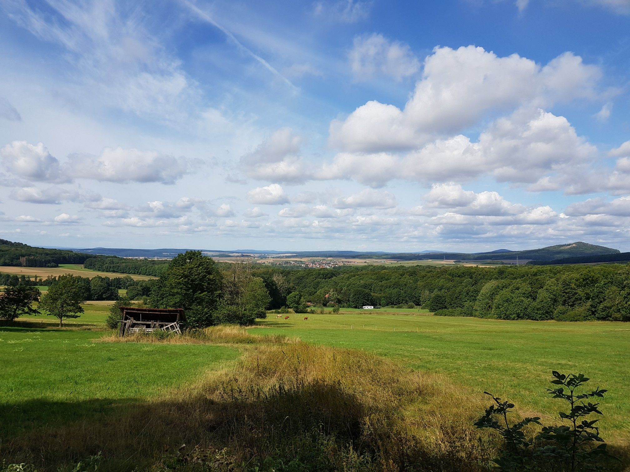blick nach kirchhasel