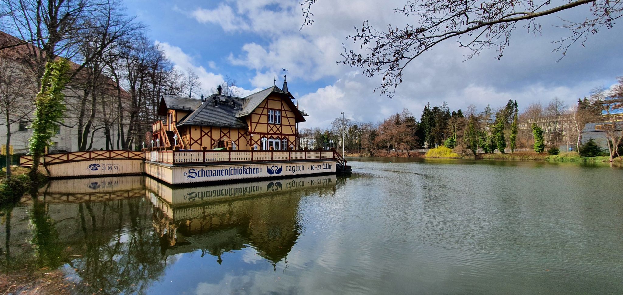 Schwanenschlößchen in Freiberg
