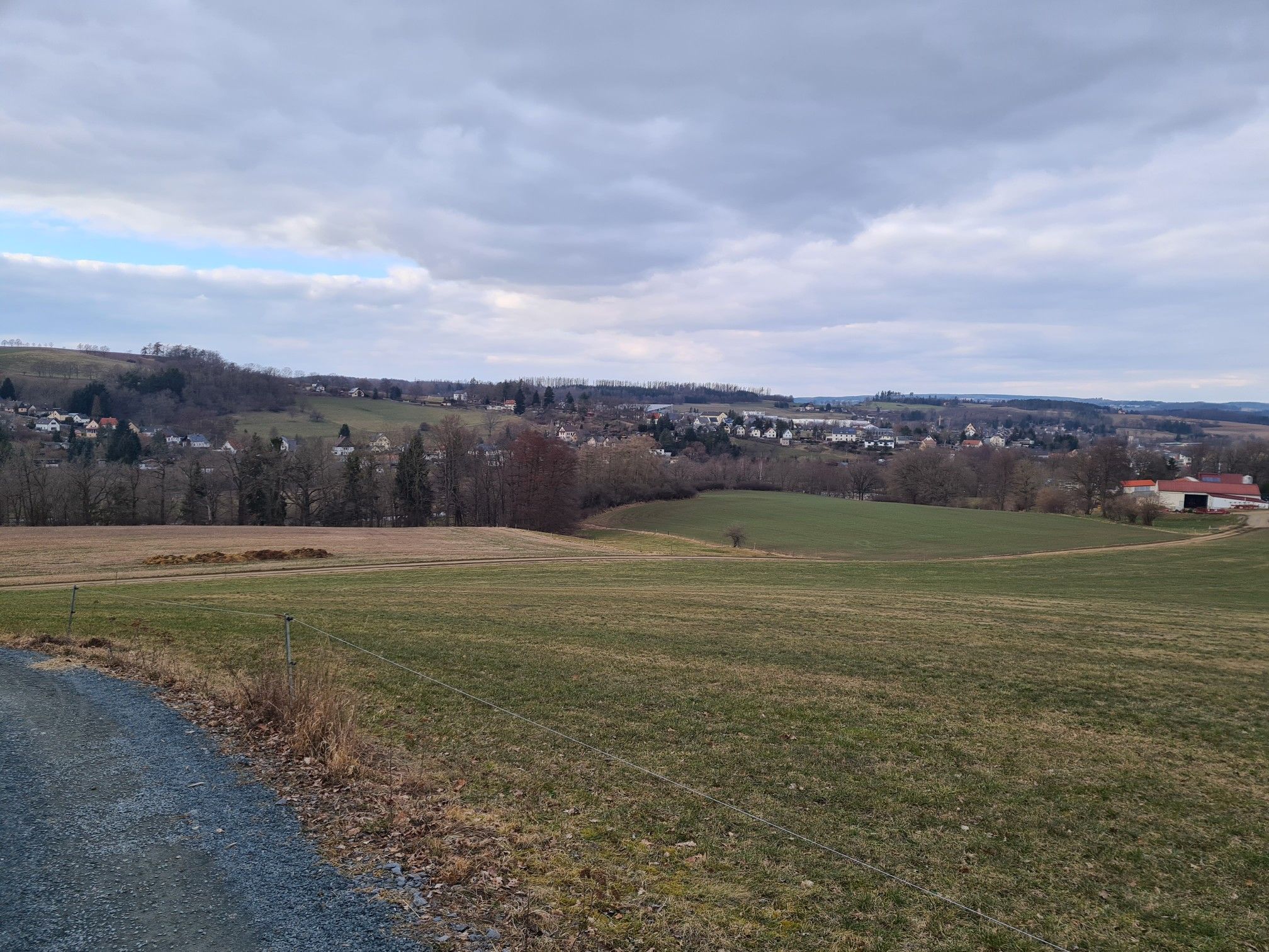 Blick auf Weischlitz