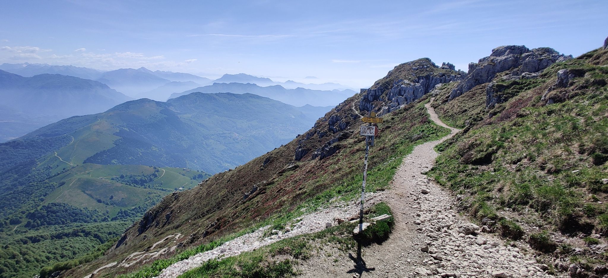 vista dal rifugio Azzoni