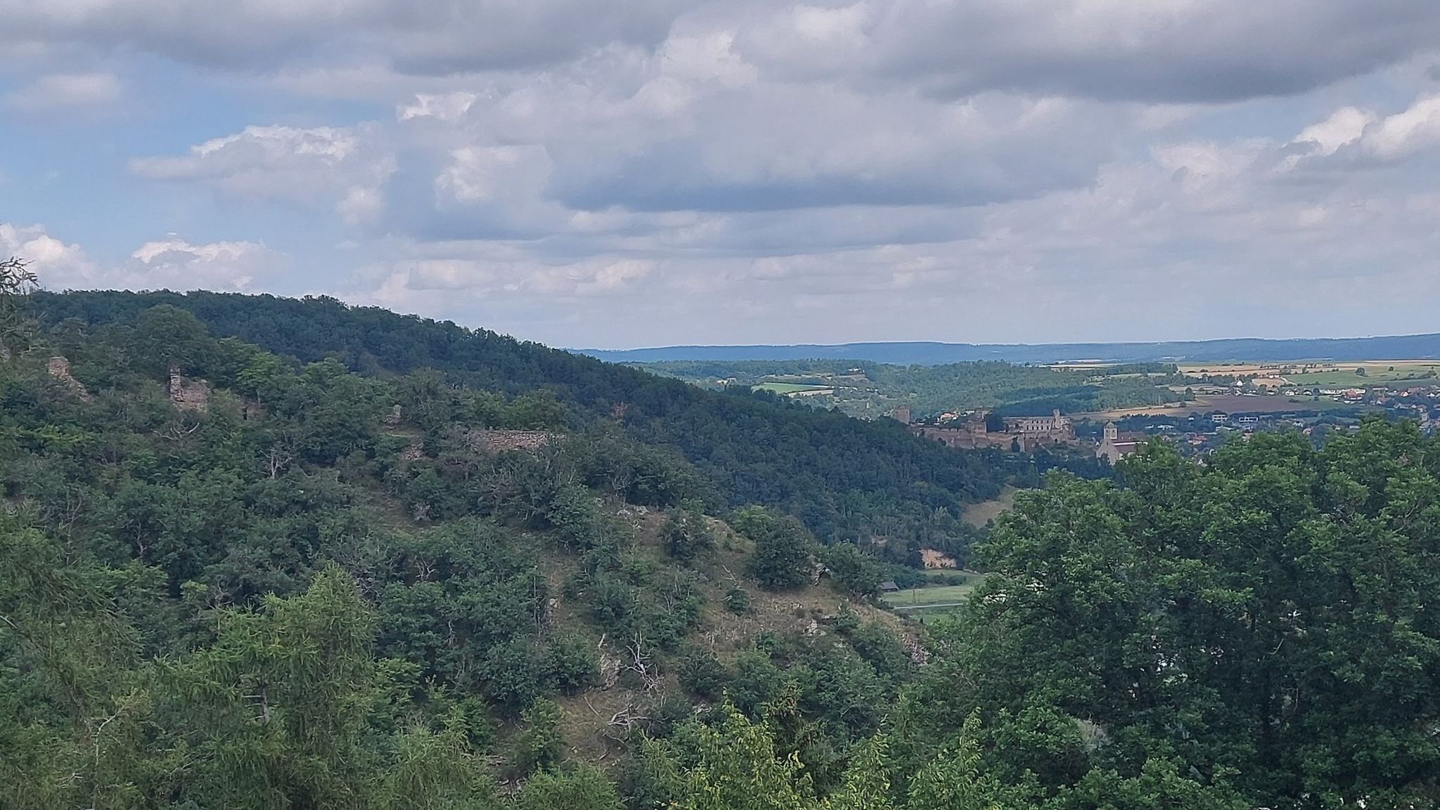 Burg Gars am Kamp bereits zu sehen