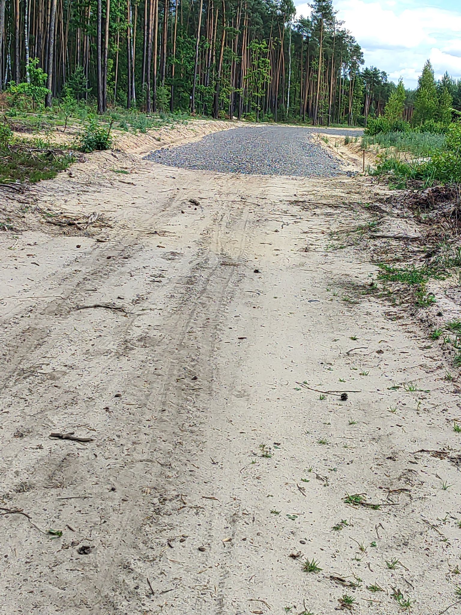 będzie nowy szuterek