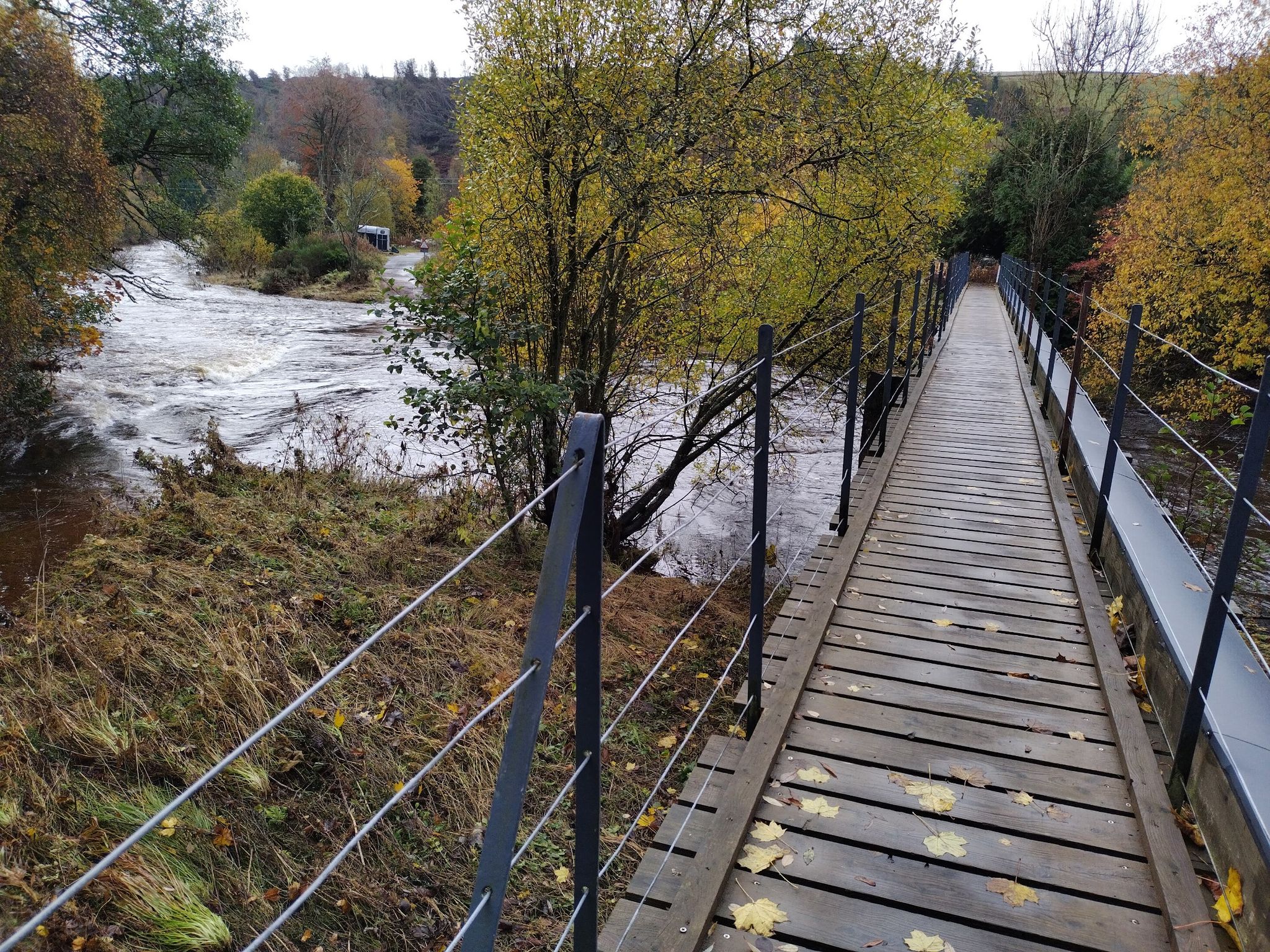 Bridge and ford