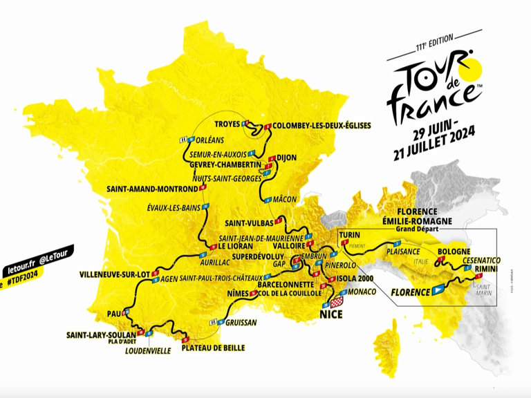 Tour de France 2024 | Komoot