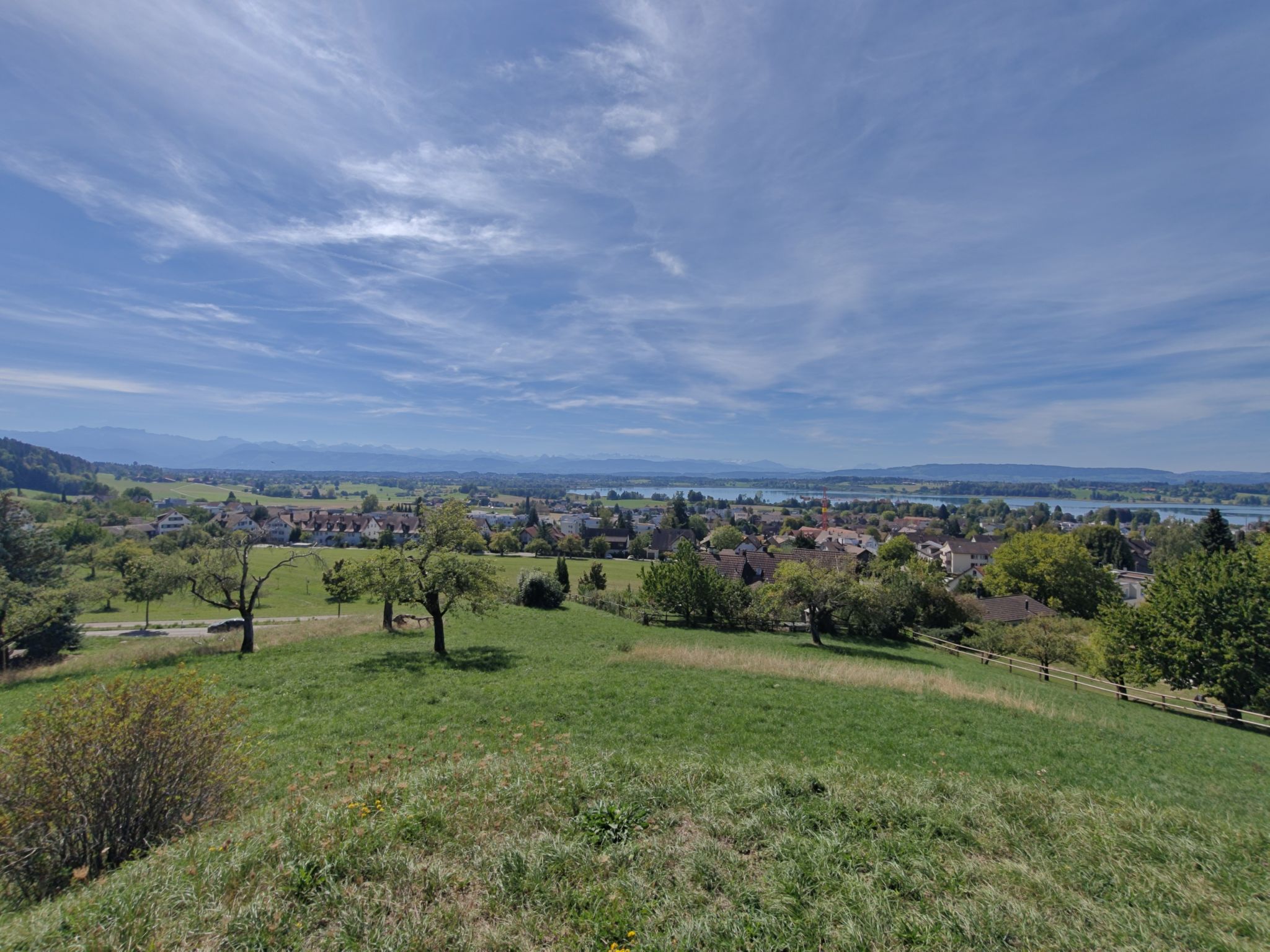 Blick vom Aussichtspunkt Pfäffikon ZH