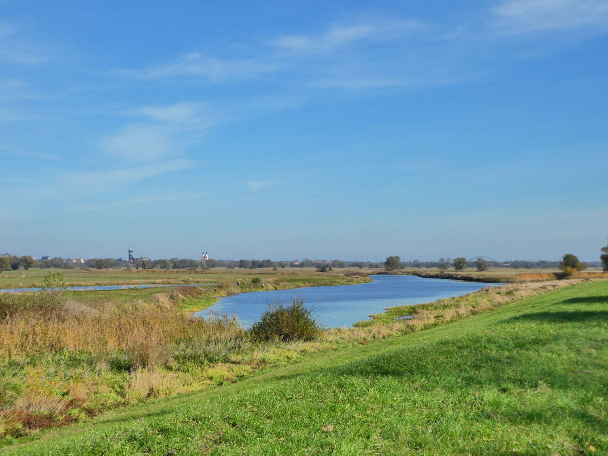Elbblick mit Wittenberg