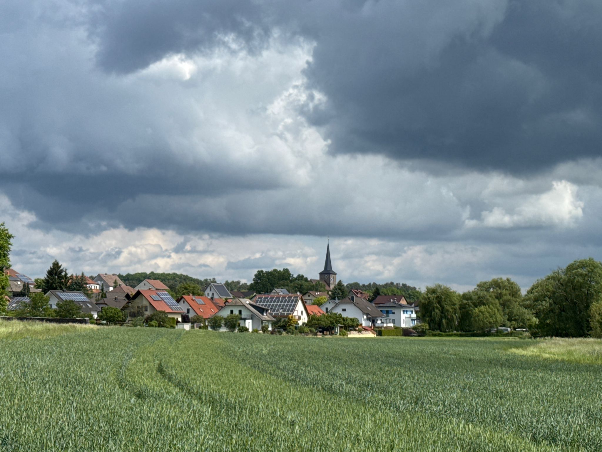 Was für eine unglaubliche Wolkenstimmung 🤩