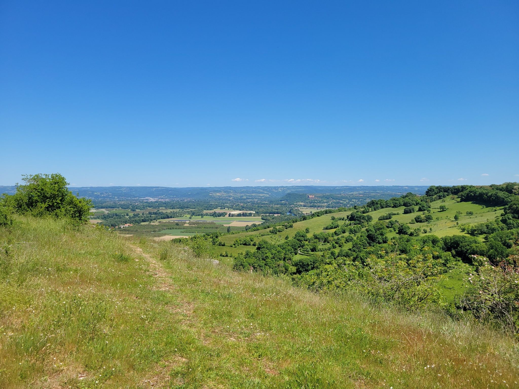 Castelnau en fond