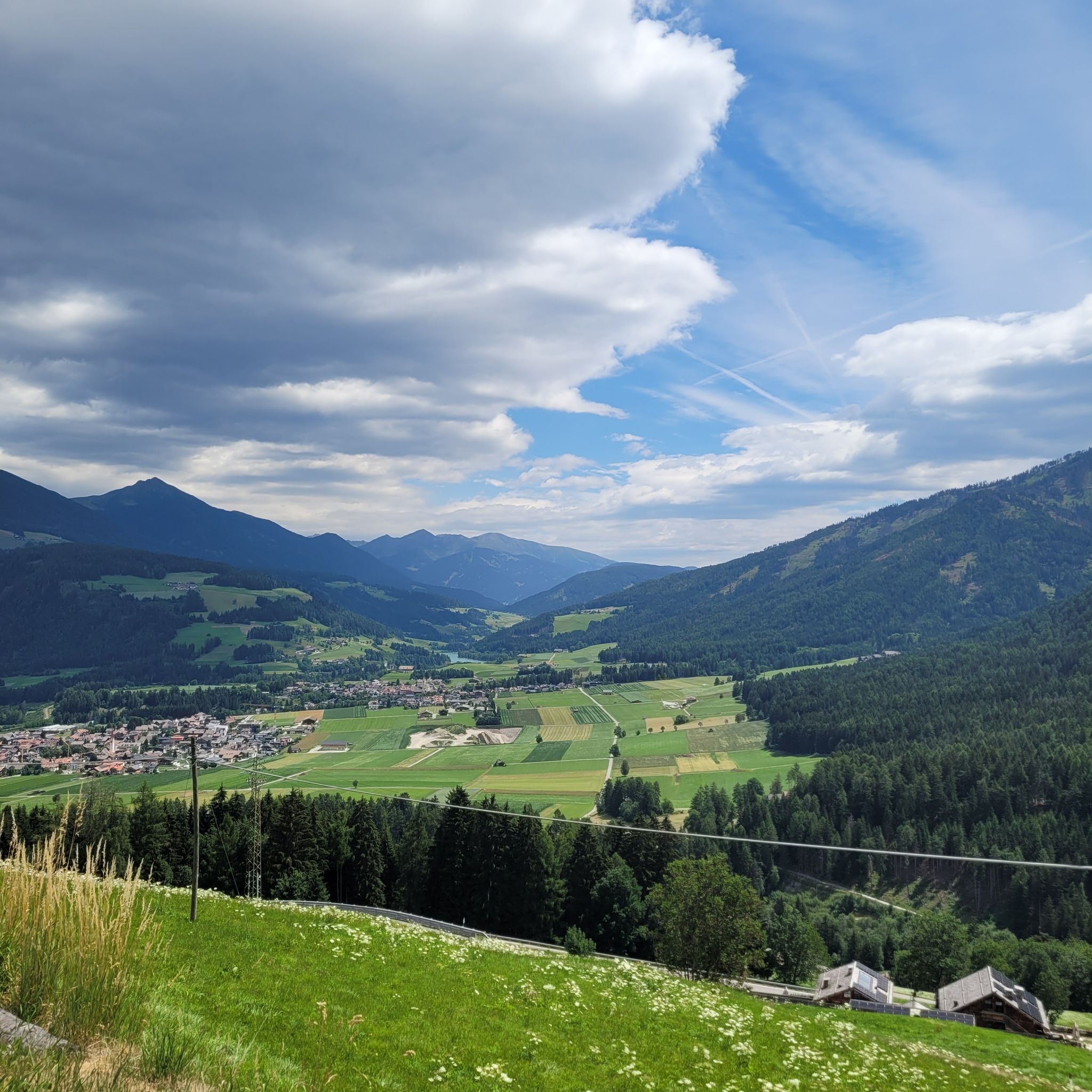 Blick auf Olang
