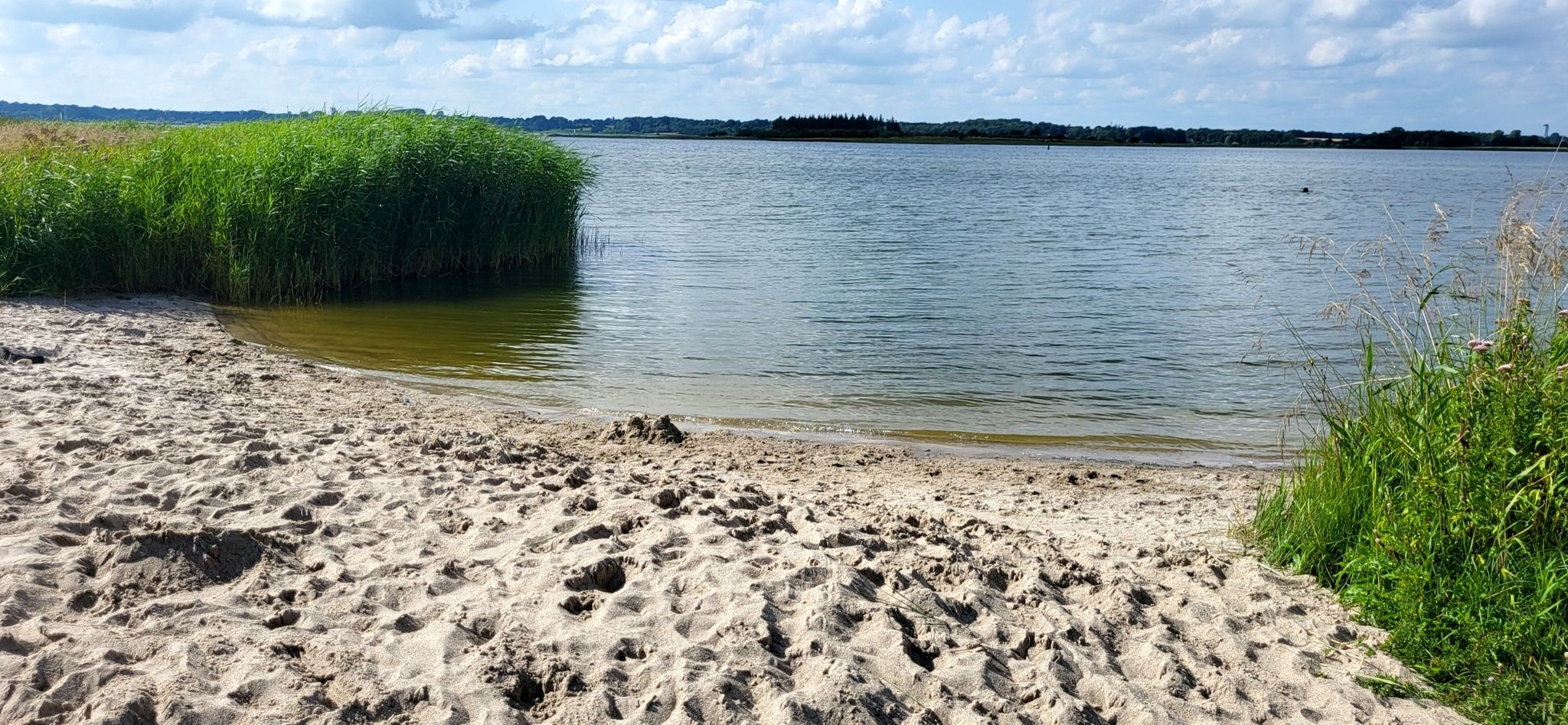 Hier baden meine 2 Beine