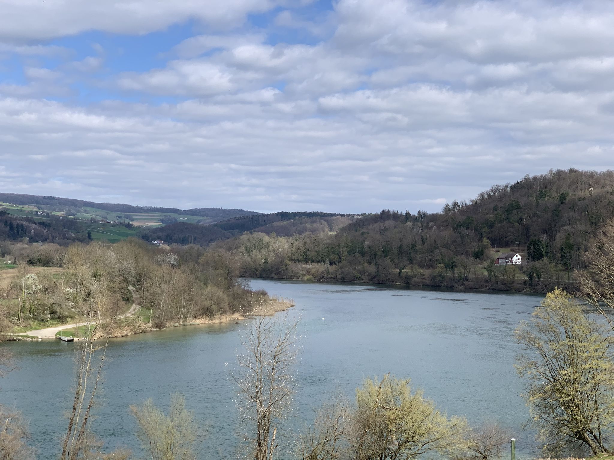 Vater Rhein fliesst ruhig daher!