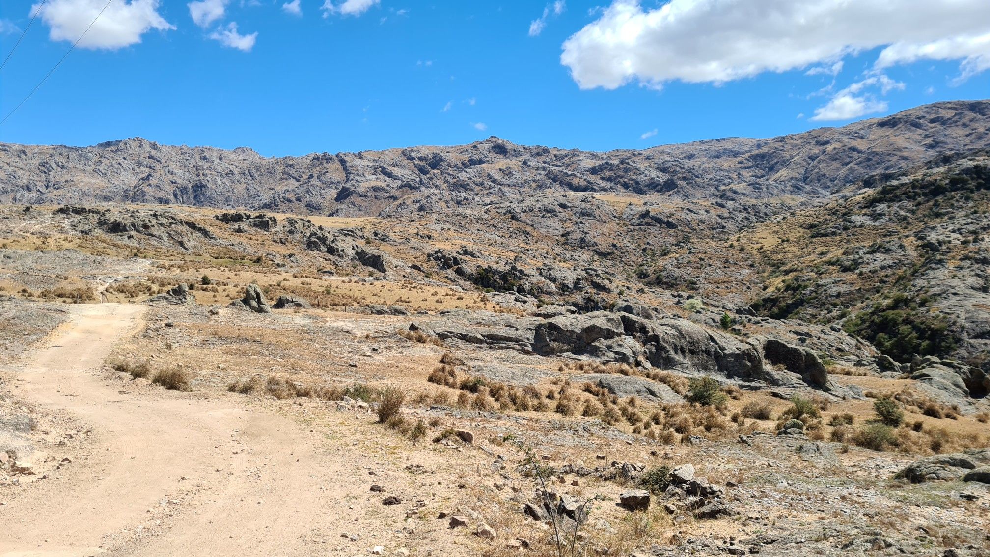 Vista a las sierras