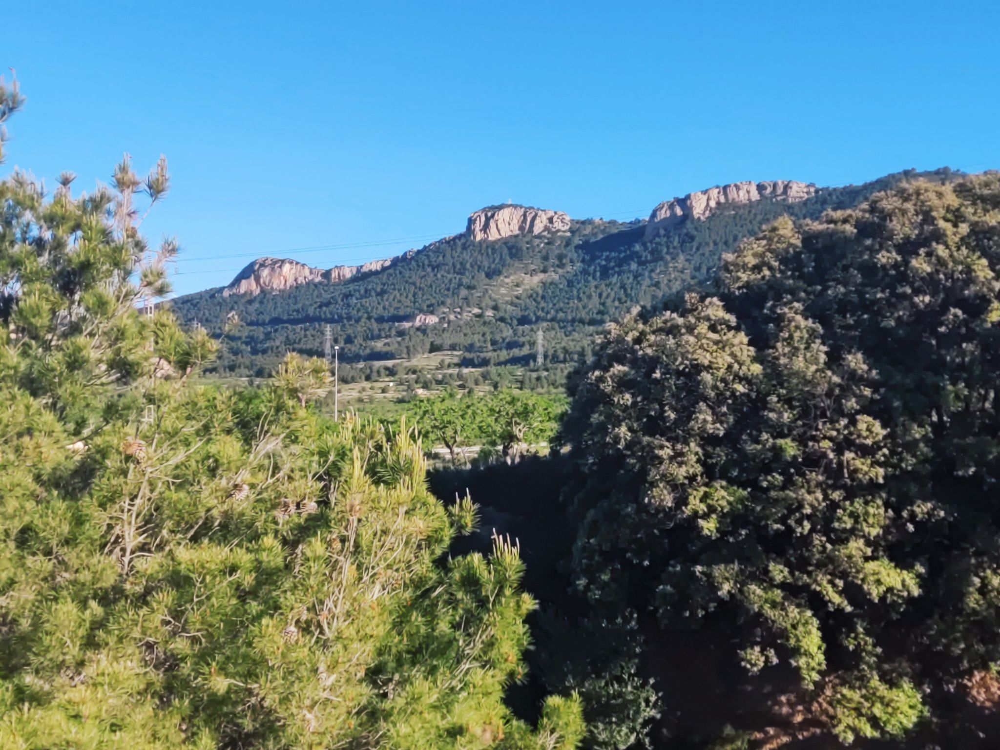 Vista a Peñas de Dios