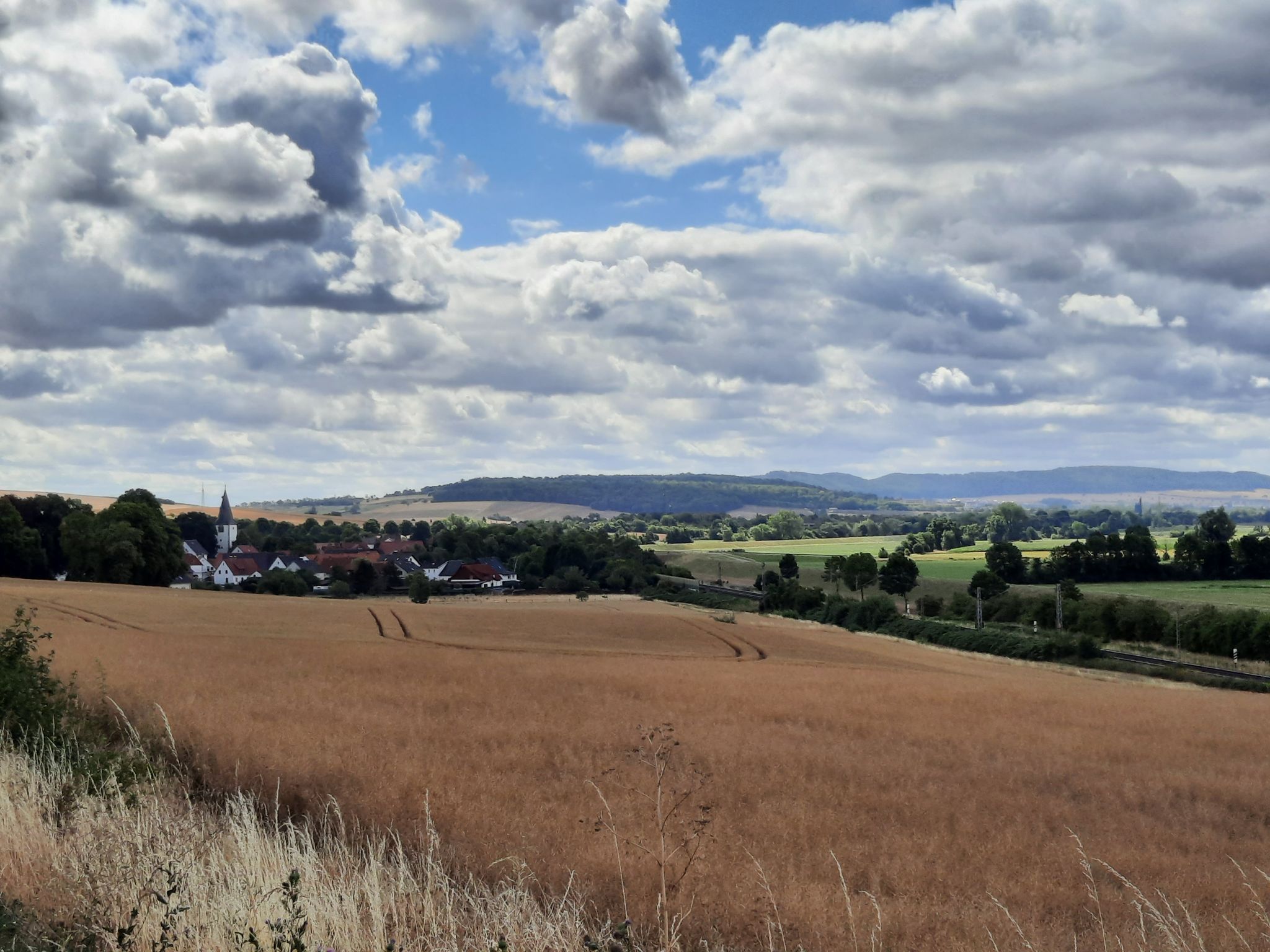 Blick Richtung Hohnstedt