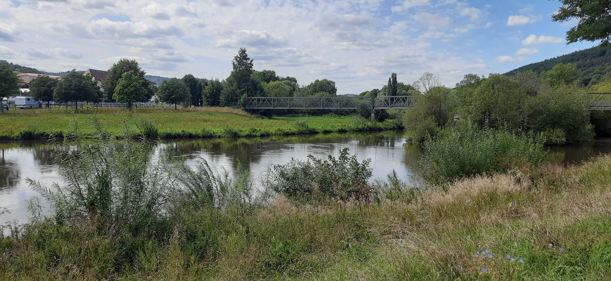 nochmal die Fahrradbrücke