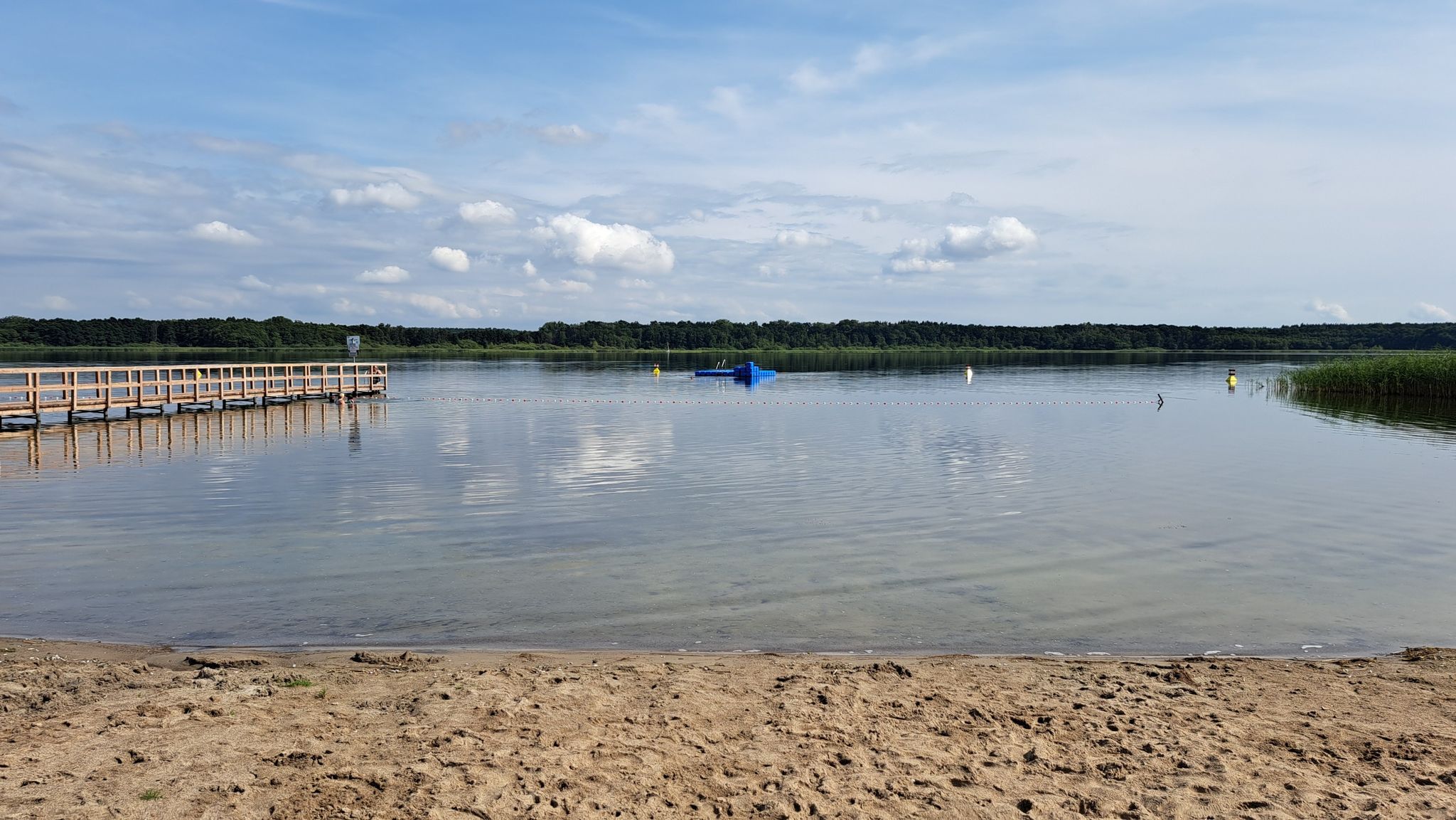 Badestelle am Schweriner See