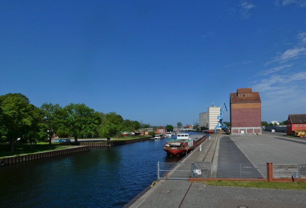 Anklam - Hafen an der Peene