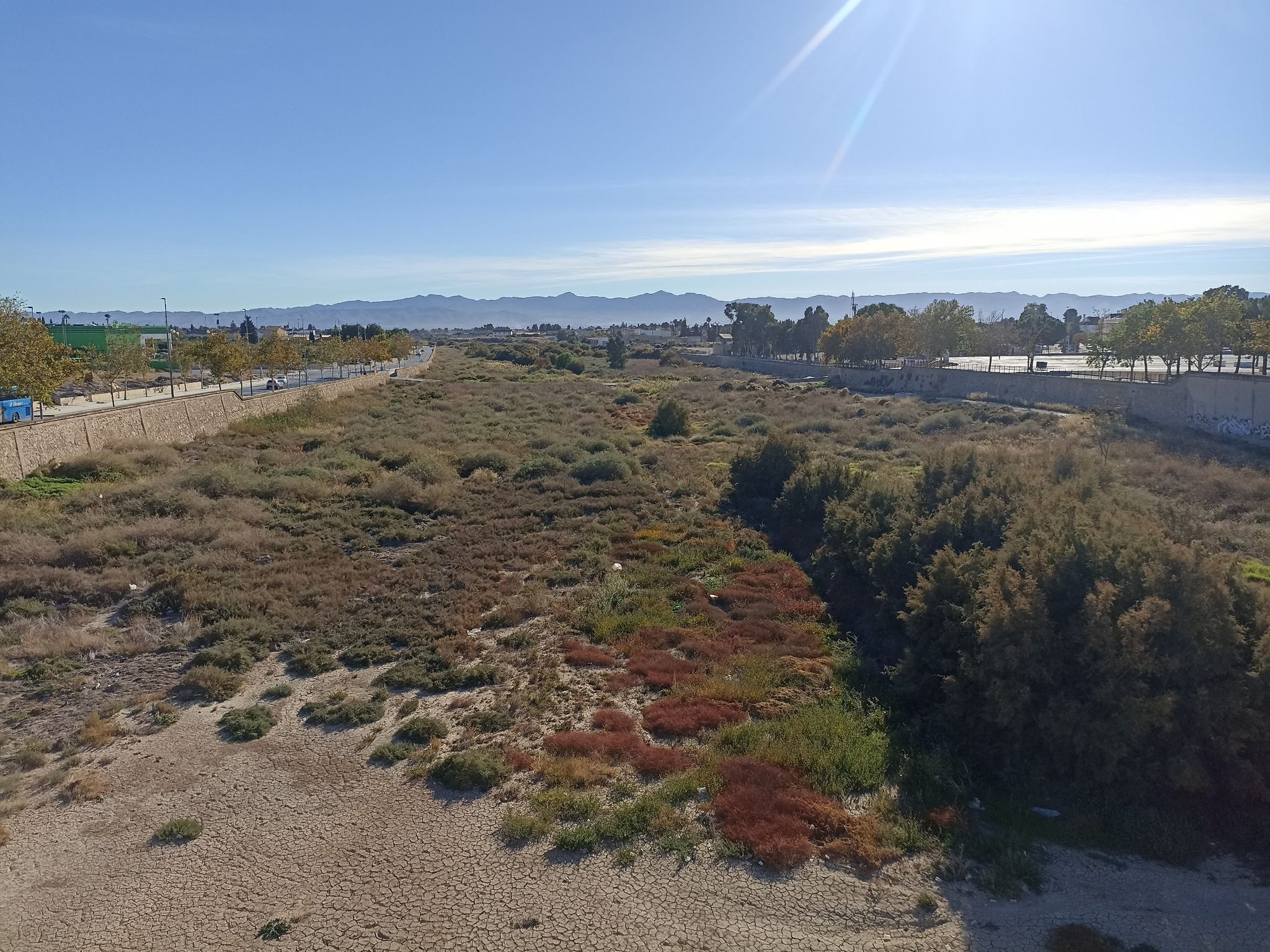 cauce del río Guadalentin